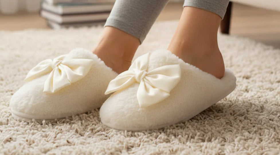 Comfy Bow Slippers