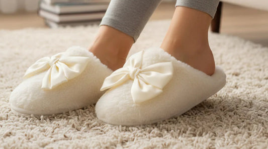 Comfy Bow Slippers