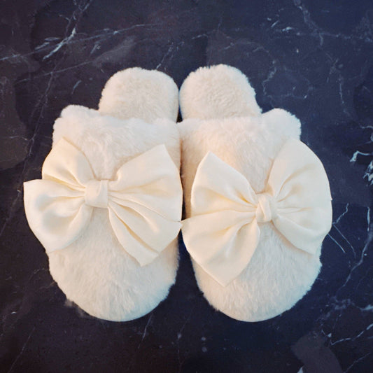 Comfy Bow Slippers