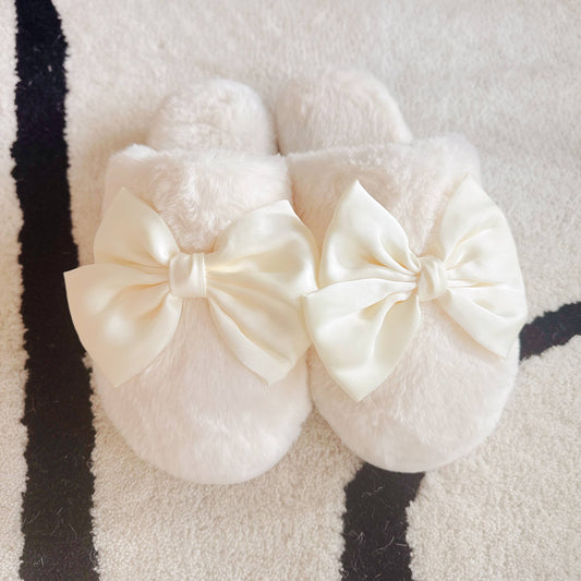 Comfy Bow Slippers